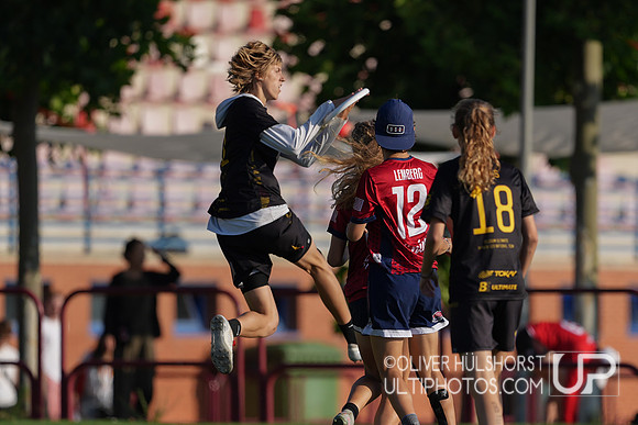 U20 World Junior Ultimate Championships in Logroño, Spain, July 11-18.