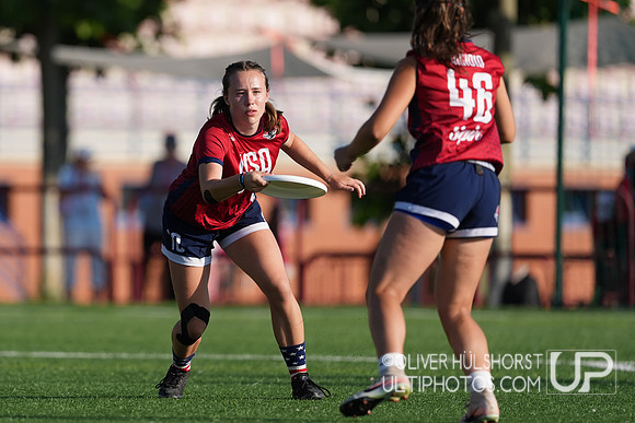 U20 World Junior Ultimate Championships in Logroño, Spain, July 11-18.
