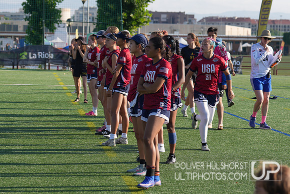U20 World Junior Ultimate Championships in Logroño, Spain, July 11-18.