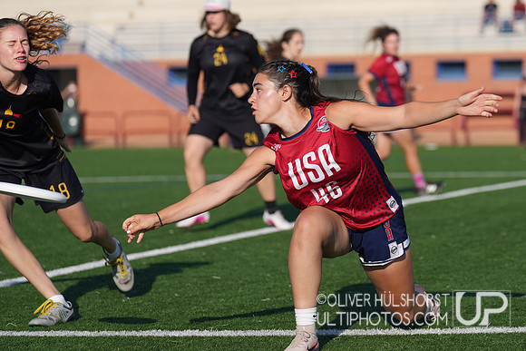U20 World Junior Ultimate Championships in Logroño, Spain, July 11-18.