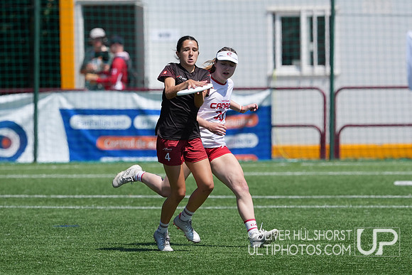 U20 World Junior Ultimate Championships in Logroño, Spain, July 11-18.