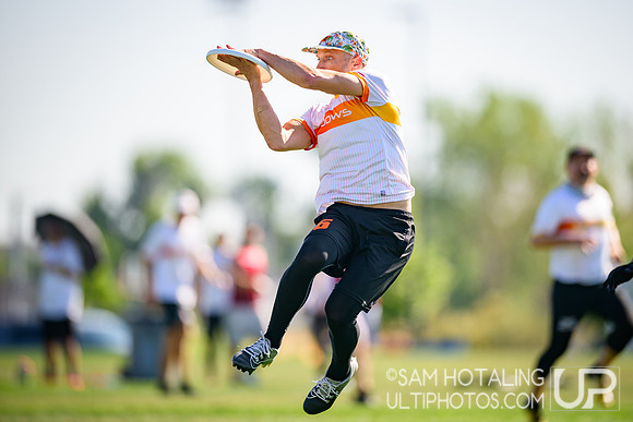 Pool play at USAU Master's Championships