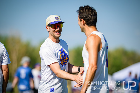 Pool play at USAU Master's Championships