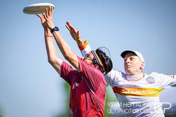 Pool play at USAU Master's Championships