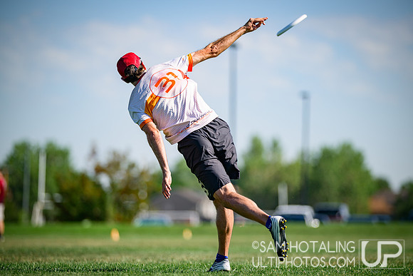 Pool play at USAU Master's Championships