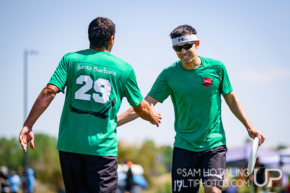 Pool play at USAU Master's Championships