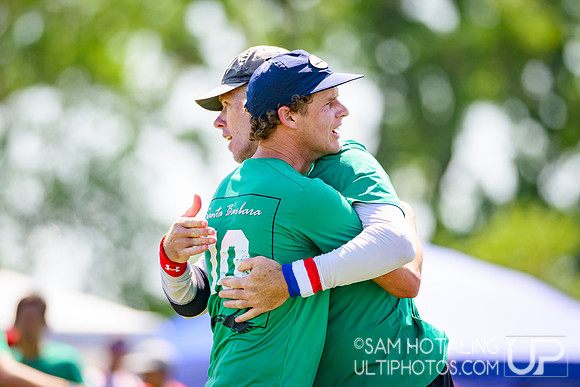 Pool play at USAU Master's Championships