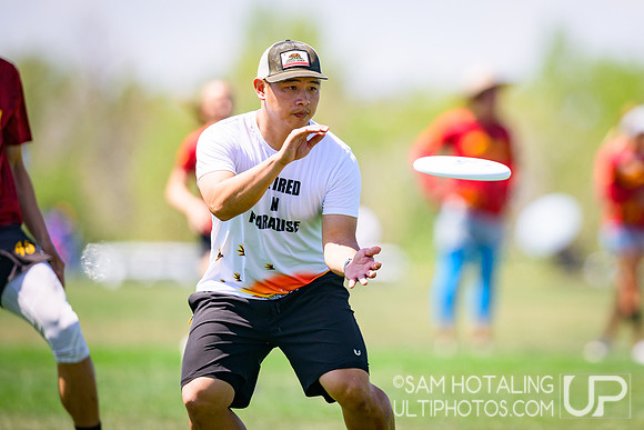 Pool play at USAU Master's Championships
