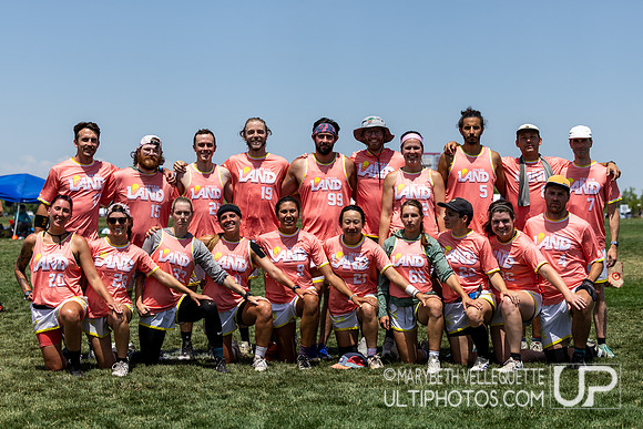 Creamland Team Photo. 2026  USAU Masters Championships