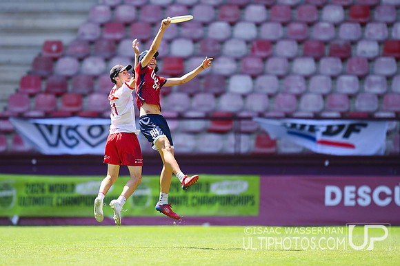 U20 World Junior Ultimate Championships in Logroño, Spain, July 11-18.