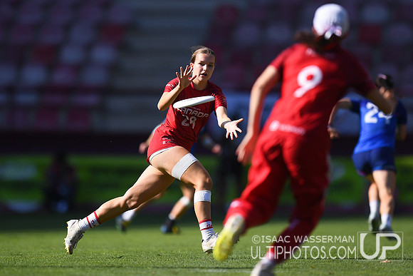 U20 World Junior Ultimate Championships in Logroño, Spain, July 11-18.