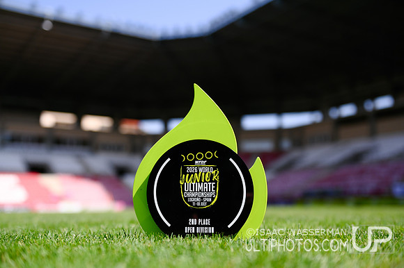 U20 World Junior Ultimate Championships in Logroño, Spain, July 11-18.
