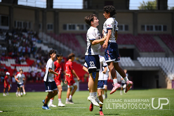 U20 World Junior Ultimate Championships in Logroño, Spain, July 11-18.