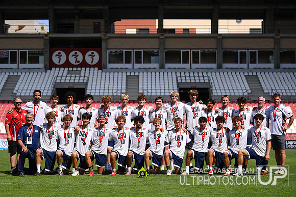 U20 World Junior Ultimate Championships in Logroño, Spain, July 11-18.