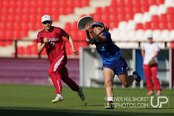 U20 World Junior Ultimate Championships in Logroño, Spain, July 11-18.