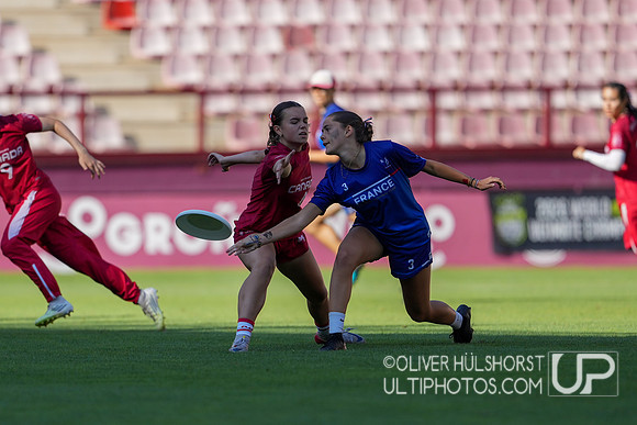U20 World Junior Ultimate Championships in Logroño, Spain, July 11-18.