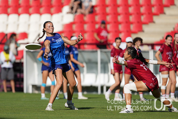 U20 World Junior Ultimate Championships in Logroño, Spain, July 11-18.