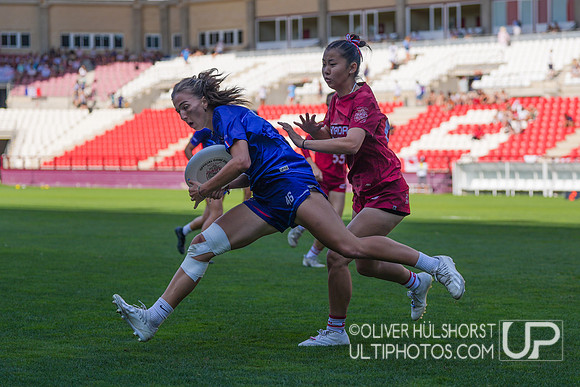 U20 World Junior Ultimate Championships in Logroño, Spain, July 11-18.