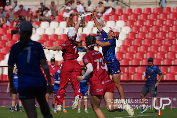 U20 World Junior Ultimate Championships in Logroño, Spain, July 11-18.