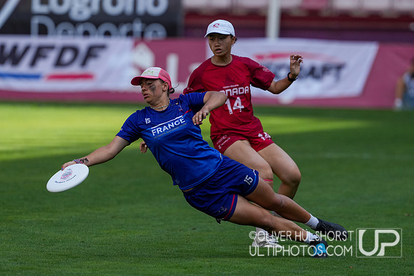 U20 World Junior Ultimate Championships in Logroño, Spain, July 11-18.