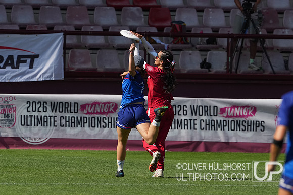U20 World Junior Ultimate Championships in Logroño, Spain, July 11-18.