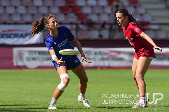 U20 World Junior Ultimate Championships in Logroño, Spain, July 11-18.