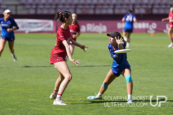 U20 World Junior Ultimate Championships in Logroño, Spain, July 11-18.