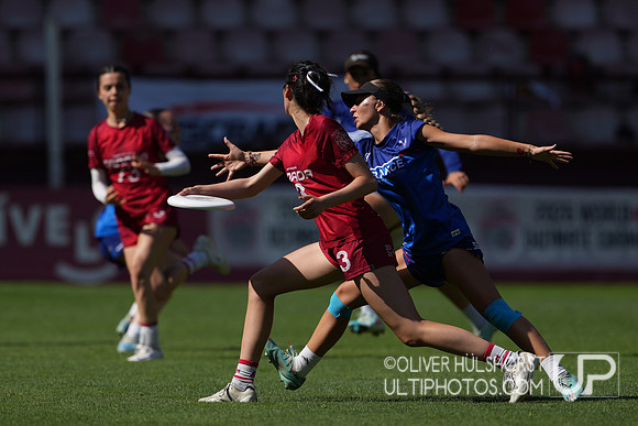 U20 World Junior Ultimate Championships in Logroño, Spain, July 11-18.