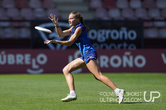 U20 World Junior Ultimate Championships in Logroño, Spain, July 11-18.