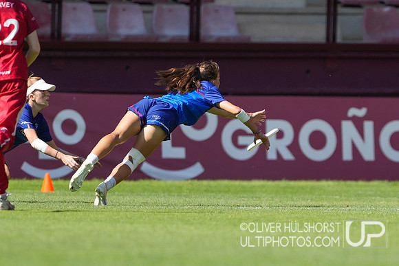 U20 World Junior Ultimate Championships in Logroño, Spain, July 11-18.