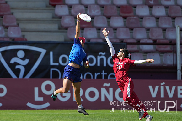 U20 World Junior Ultimate Championships in Logroño, Spain, July 11-18.