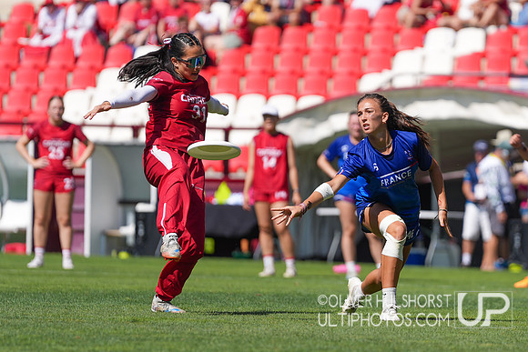 U20 World Junior Ultimate Championships in Logroño, Spain, July 11-18.