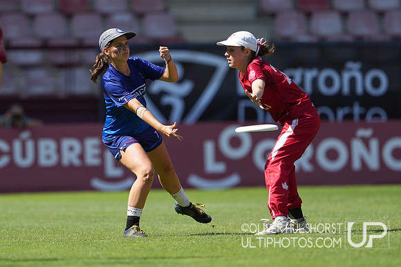 U20 World Junior Ultimate Championships in Logroño, Spain, July 11-18.