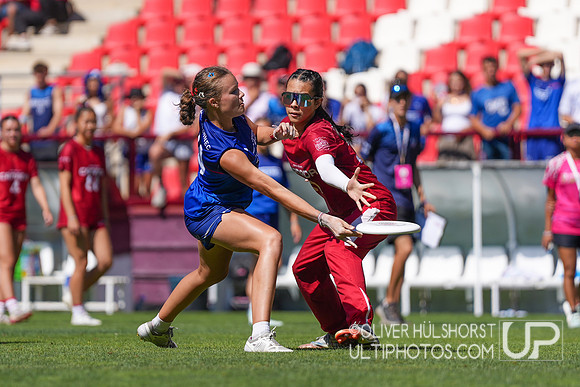 U20 World Junior Ultimate Championships in Logroño, Spain, July 11-18.