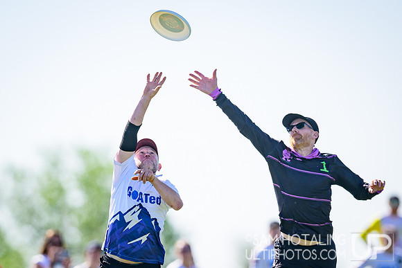 Pool play at USAU Master's Championships