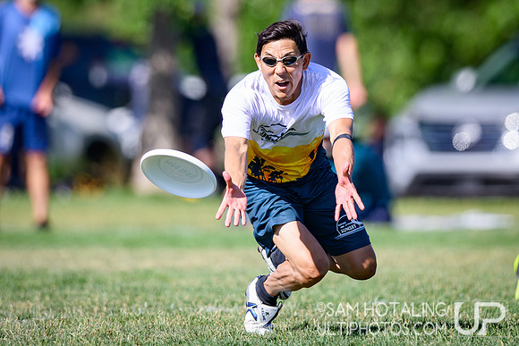 Pool play at USAU Master's Championships