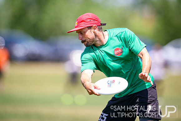 Bracket play at USAU Master's Championships