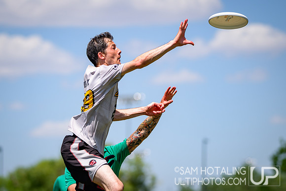Bracket play at USAU Master's Championships
