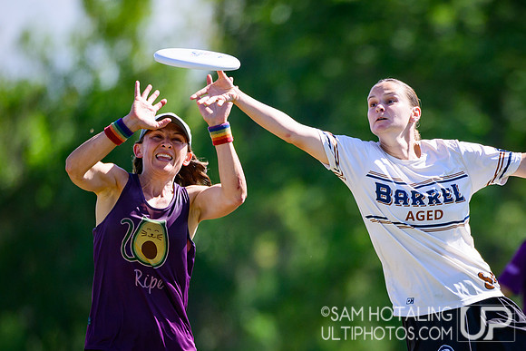 Bracket play at USAU Master's Championships