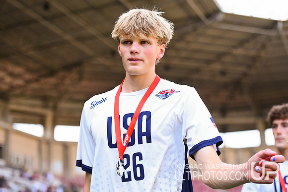 U20 World Junior Ultimate Championships in Logroño, Spain, July 11-18.