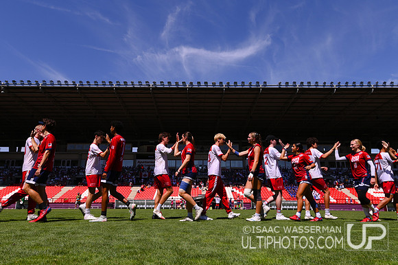 U20 World Junior Ultimate Championships in Logroño, Spain, July 11-18.