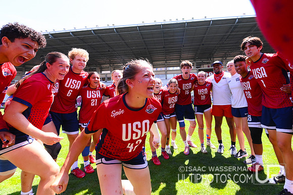 U20 World Junior Ultimate Championships in Logroño, Spain, July 11-18.