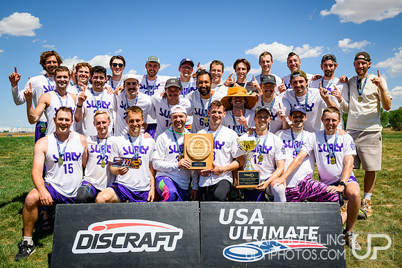 Finals at USAU Master's Championships