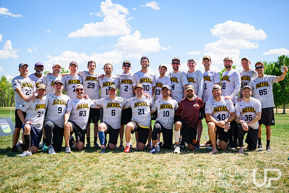 Finals at USAU Master's Championships