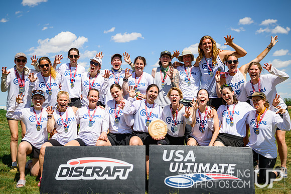Finals at USAU Master's Championships