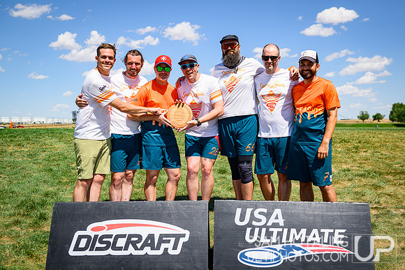 Finals at USAU Master's Championships