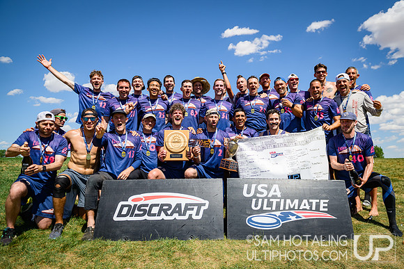 Finals at USAU Master's Championships