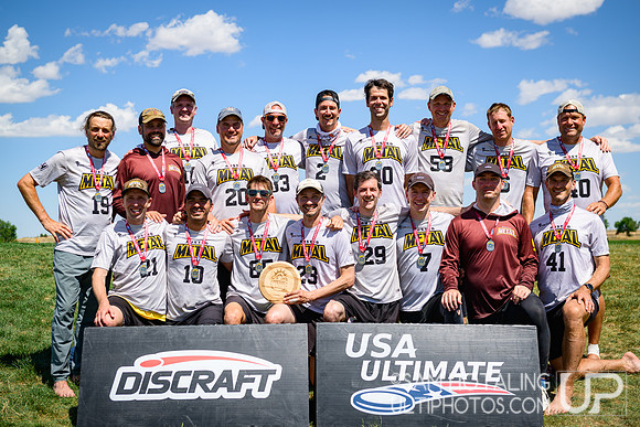 Finals at USAU Master's Championships