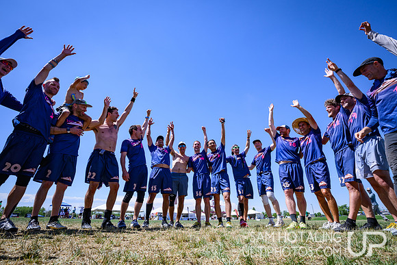 Finals at USAU Master's Championships