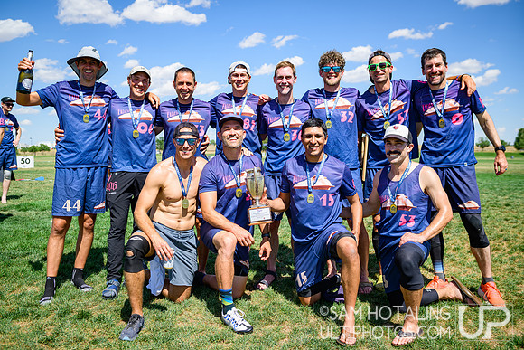 Finals at USAU Master's Championships